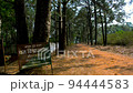 Wide shot of entrance of forest rest-house at Netarhat, Jharkhand in India. 94444583