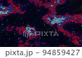 Space in cartoon style. Looped animation 94859427