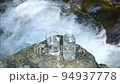 The mountain water that was poured into the class 94937778