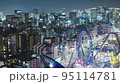 Night in Tokyo - Timelapse 95114781