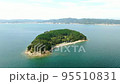 An uninhabited island that can be reserved for private use Whale Island in the Seto Inland Sea 95510831