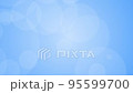 Looping blue circle background video 95599700