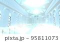 光に包まれた教会のCG 95811073