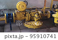 Gas regulator to reduce gas pressure in the pipeline. 95910741