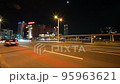 夜の国道199号線　4kタイムラプス 95963621
