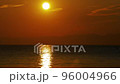 Autumn sunset seen from Zushi Beach 96004966