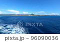 伊江島渡輪風景 伊江島全景 96090036