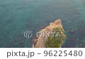 秋谷海岸の立石から夕日に向かって前進 96225480