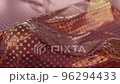3d animation of fabric falling 96294433