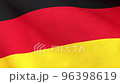 Waving flag of Germany. Germany national flag. 3D 96398619
