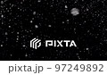 Heavy snow falling background with alpha or transparency animation loop 97249892