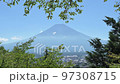 從新倉山淺間公園看到的富士山 97308715