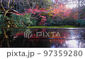 12月の瑠璃光院　瑠璃の庭　最後の紅葉 97359280