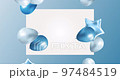Video Blue Holiday Background with Balloons 97484519