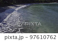 Kamae, Saiki City, Oita Prefecture, Hatotsu Beach, Aerial view of the beach 97610762