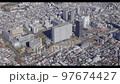 中野駅周辺・中野駅前再開発周辺・空撮・2022撮影 97674427