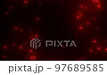 從屏幕紅色粒子循環處理 CG 背景的中心放射狀發出的光閃爍效果 97689585