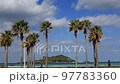 Jeju Island Biyangdo, a beautiful island of a thousand years under the blue sky and above the blue sea 97783360