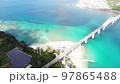 Aerial view of Sesoko Island, Okinawa 97865488