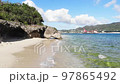 Aerial view of Sesoko Island, Okinawa 97865492