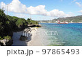 Aerial view of Sesoko Island, Okinawa 97865493