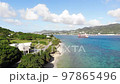 Aerial view of Sesoko Island, Okinawa 97865496