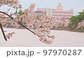 岩手縣盛岡市高松池的櫻花 97970287