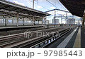 Tohoku Shinkansen JR Utsunomiya station passing scene 97985443