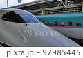 Tohoku Shinkansen JR Utsunomiya station passing scene 97985445