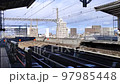 Tohoku Shinkansen JR Utsunomiya station passing scene 97985448