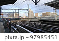 Tohoku Shinkansen JR Utsunomiya station passing scene 97985451