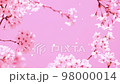 桜吹雪の動画素材 98000014
