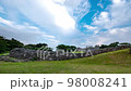 Nakijin Castle Ruins in Okinawa_Timelapse 98008241
