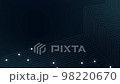 Abstract digital dot line futuristic connection system,Innovative data transmission graphic. 98220670