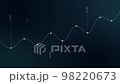 Abstract digital dot line futuristic connection system,Innovative data transmission graphic. 98220673