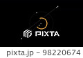 Futuristic interface.Motion graphic of Abstract circle design,technology background. 98220674