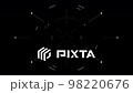 Futuristic interface.Motion graphic of Abstract circle design,technology background. 98220676