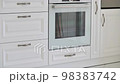 Modern classic white kitchen interior 98383742