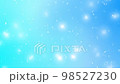 Glittering particles video material on a blue gradient background 98527230
