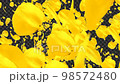 Petal wipes flying from the back to the front yellow transparent 98572480
