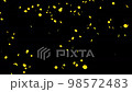 Falling petal loop transparent yellow 98572483