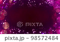 Sakura blizzard and particle frame background pink loop 98572484