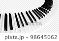 Piano Stairs Curve Loop Real Pattern F 98645062