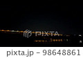 Night view of bridge and river 98648861