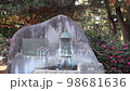 Water flowing out of the dragon water tap in Shikishima Park 98681636