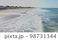 Western Waves Crashing Against The Sea Shores 98731344
