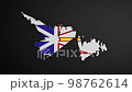 Newfoundland and Labrador - Canada Province Border Map Intro 98762614