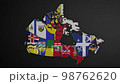 Canada Provinces Border Map Intro 98762620