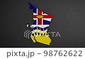 British Columbia - Canada Province Border Map Intro 98762622