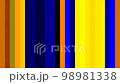Movement of blue and yellow vertical lines geometric pattern for web design and background of construction sites 98981338